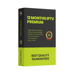 12 Months Iptv Subscriptions