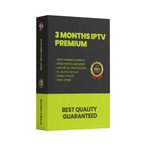 3 Months Iptv subscription